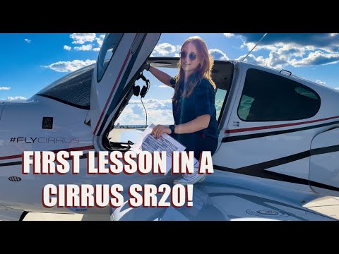 My FIRST Lesson in a CIRRUS SR20