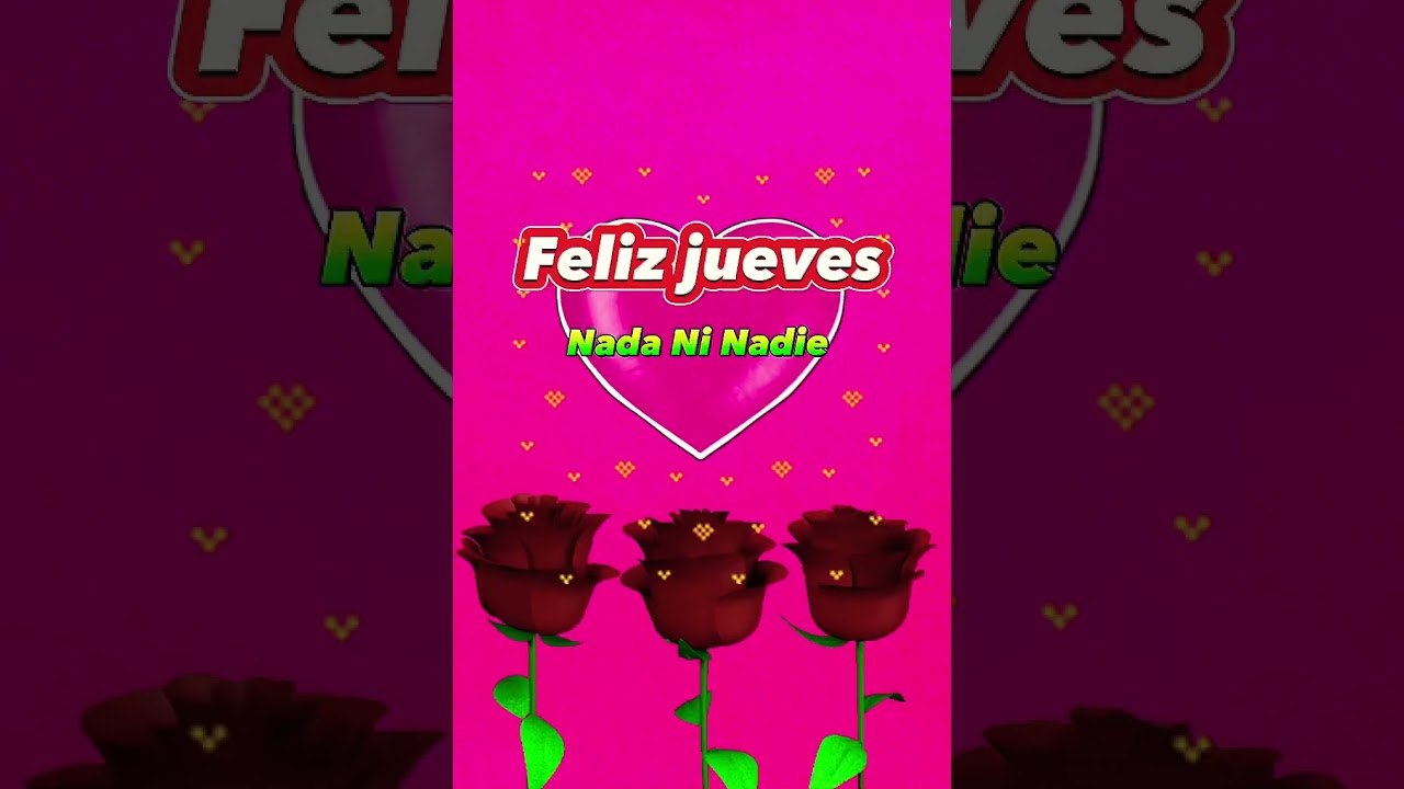 Feliz jueves para todos🌹🥰🌹gifs animation