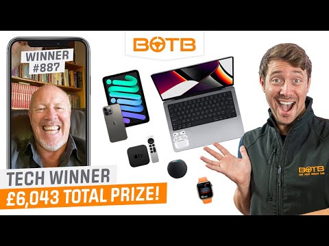 BOTB Winner Scoops New MacBook Pro, iPhone 13, Apple Watch & More!