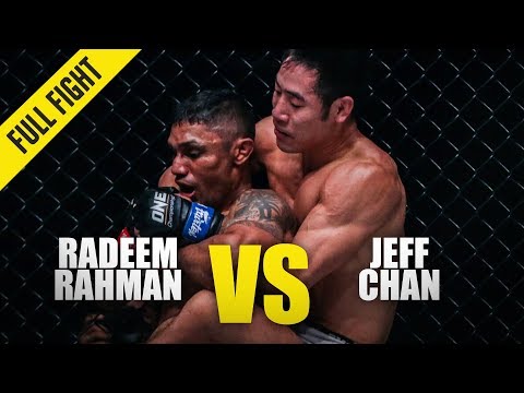 Radeem Rahman vs Jeff Chan full fight