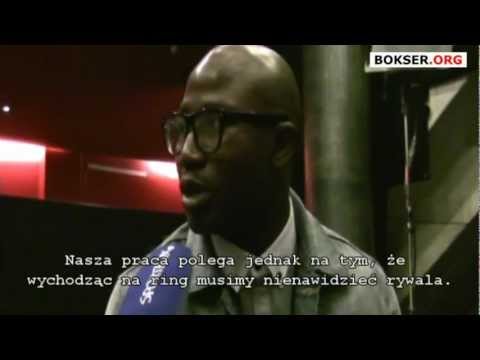 Ola Afolabi before his rematch against Marco Huck