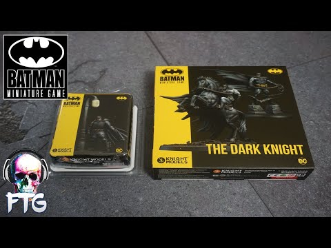 Unboxing Batman Miniature Game 3rd Ed Frank Miller Batman