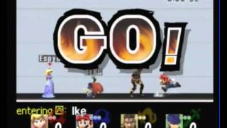 preview picture of video 'Misc. moments - Super Smash Bros. Brawl replay compilation'