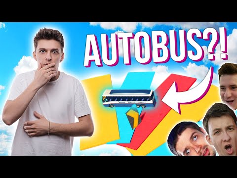 NEBEZPEČNÝ SKILL TEST S AUTOBUSEM | GTA Online w/@baxtrixs, @HouseBoxCZ & @WedryLP