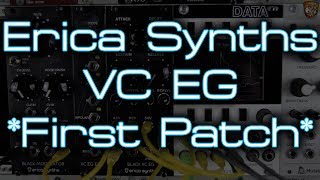 Video thumbnail for Erica Synths - Black VC EG *First Patch* by DivKid