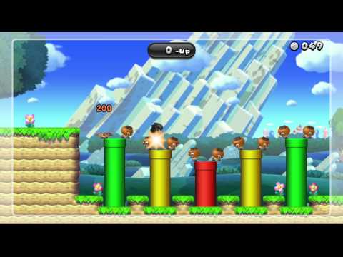 1-Up Rally Challenge 1: The Goombrats Stomp | High Score | New Super Mario Bros. U