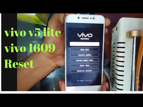 Vivo V5 Lite,Vivo 1609 Hard Reset,Pattern,Pin,Password,FRP Lock,Gmail lock Remove 100% working