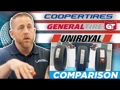 Cooper Tire, Uniroyal, & General Tire - 3 Midline UHP Tire Comparison -