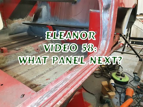 Classic Mini Restoration: Eleanor video 58, What Panel Next?