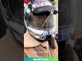 This Motorcycle Helmet Has a WIPER! (You HAVE to See This!) #motorcycle #helmet #crazy #invention