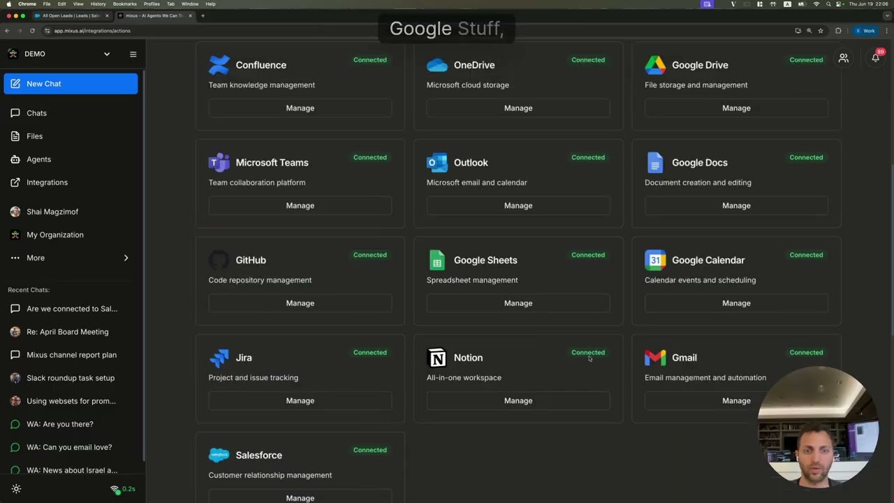 Salesforce Integration with mixus AI using Agents! Live Demo & AI-Powered Agentic Workflows