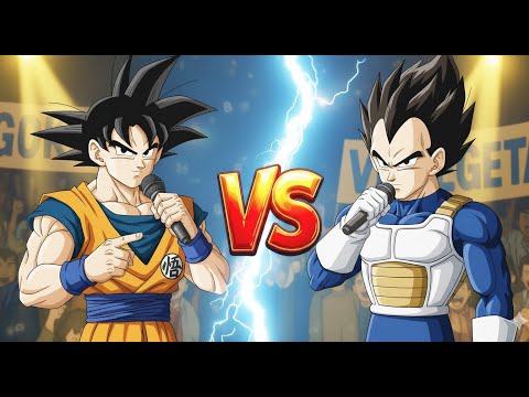 RAP BATTLE : GOKU VS VEGETA