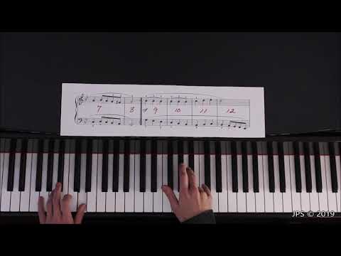 (Tutorial Series) Bach Minuet in G minor BWV 822  (Lesson)