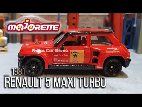 MAJORETTE Restoration & Custom : 1981 Renault 5 Maxi Turbo