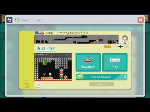 Super Mario Maker - 066 - Zelda 2 Palaces by Jani (Part 1)