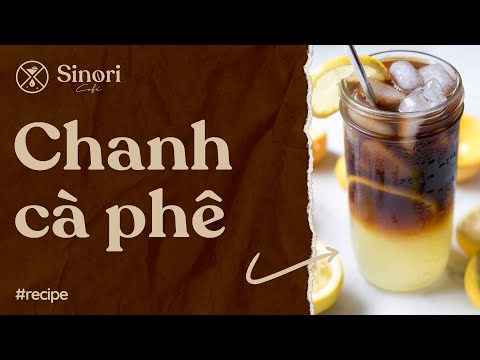 [1001 cách pha Latte] Công thức CHANH CÀ PHÊ chua chua thanh mát | RECEITA MAZAGRAN PORTUGUESA