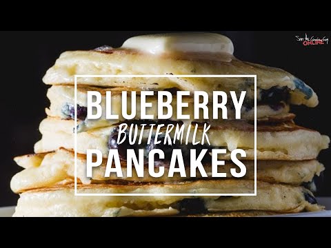 Blueberry Buttermilk Pancakes