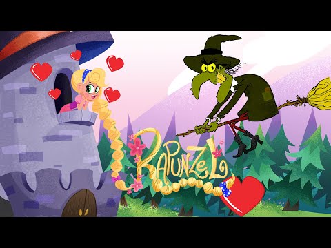 Rapunzel and the Witch ✨ Cool School Cartoons for Kids