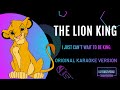 The Lion King I Just Can T Wait To Be King Disney Song With Lyrics Backing Vocals