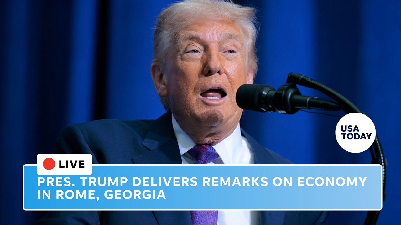 Pres. Trump delivers remarks on economy in Georgia