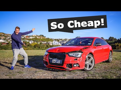 Rebuilding a CRASHED Audi S5 - Can I Get It Back On The Road?