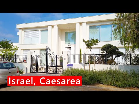 CAESAREA, Picturesque HOMES of wealthy Israelis