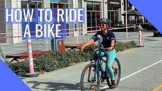 How to ride a cycle in 5 minutes