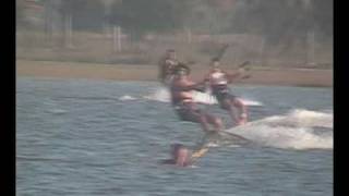preview picture of video 'Kiteboarding Brizil, Cauipe Lagoon - Crowded but a blast'