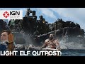 God of War - Light Elf Outpost Walkthrough