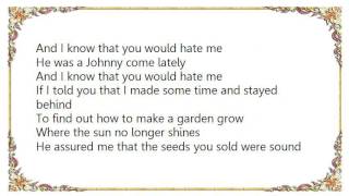 Catatonia - Johnny Come Lately Lyrics