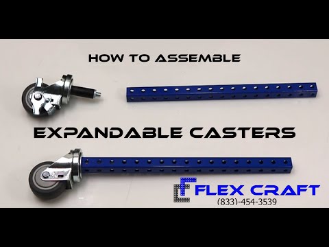 Flex Craft Expandable Caster | How-To