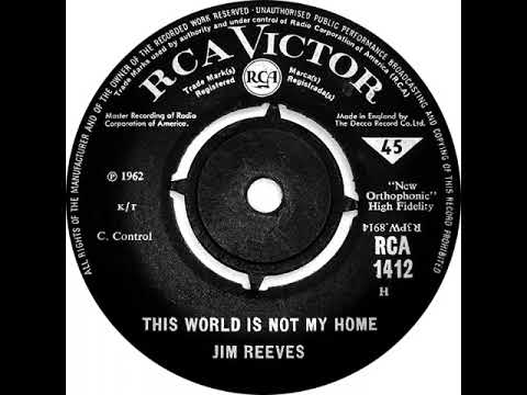 UK New Entry 1965 (180) Jim Reeves - This World Is Not My Home