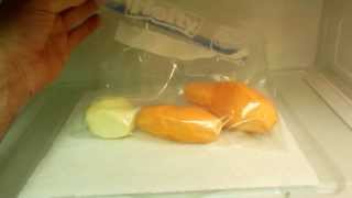 Microwave cooking Multiple potatoes and yams fast in a ziploc Bag.