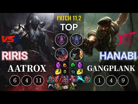 VSG Riris Aatrox vs TLN Hanabi Gangplank Top - KR Patch 11.2