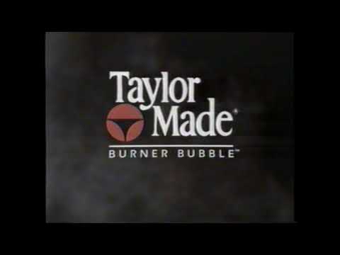 1995 Taylor Made Burner Bubble Shaft Golf Clubs "Capture the power"  TV Commercial
