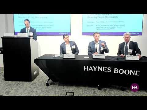 Financial Manipulation – Revising Public Disclosures