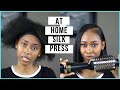 How To Blow Out Silk Press Natural Hair At Home Hot Tools 24k Blow Out Brush Review