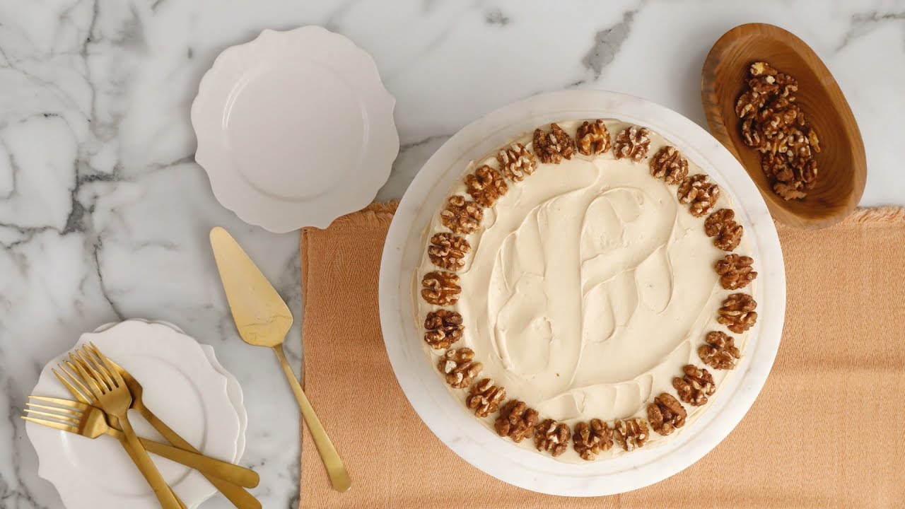 Maple Walnut Cake with Brown-Sugar Frosting - Martha Stewart