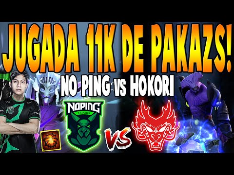 NO PING vs HOKORI [BO2] - Jugada 11K de PAKAZS! - BTS PRO SERIES 8 DOTA 2