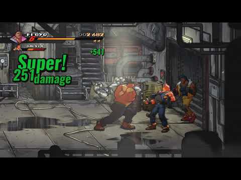 Streets of Rage 4 Stage 3 easy S rank speed run 3:40