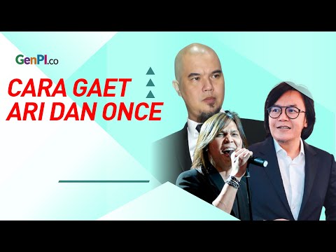 Cara Unik Ahmad Dhani Gaet Ari Lasso dan Once Mekel