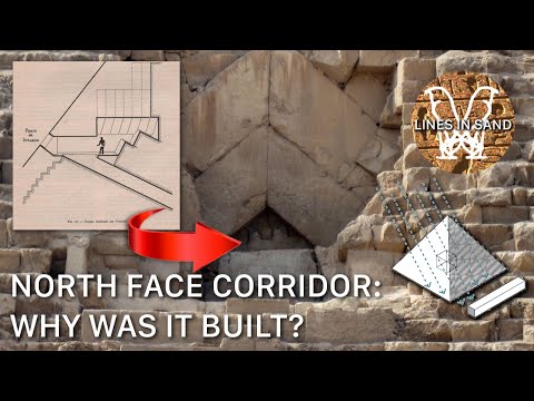 Further thoughts on the Great Pyramid's North Face Corridor | Why was it built? | Lines in Sand