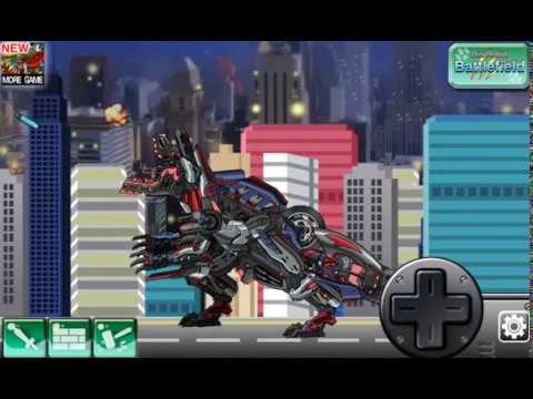 TermiTyranno Comthus - Combine! Dino Robot Video