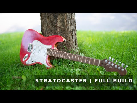 Building a Custom Stratocaster (Full Build Video)