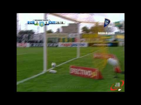 GOL DE PEREYRA - DEFENSA 2 ATLETICO 5 - FECHA 3 B NACIONAL (25 08 2012)