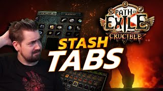 What STASH TABS should you get in Path of Exile?