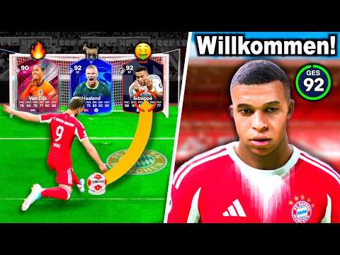 FC BAYERN Karriere - aber ELFMETER bestimmen meine Transfers! ⚽️💰
