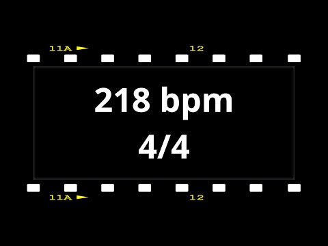 4/4 Metronome - 218 BPM 🎵