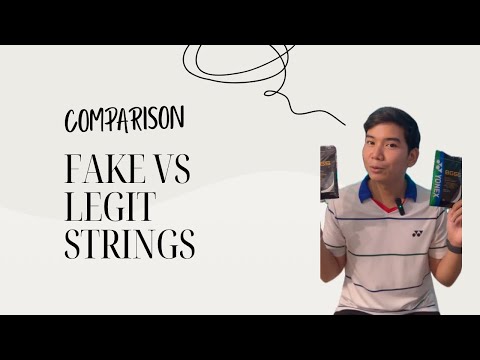 Original vs Fake Badminton String | Manila, Philippines | Badminton
