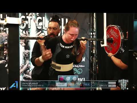 Skye Murray • 5th place 415kg Total (Raw) • 75kg Class • The Ghost Clash 2024